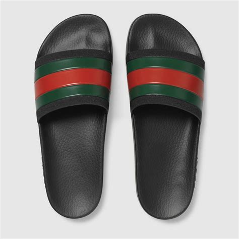 gucci black slip ons|gucci slides price south africa.